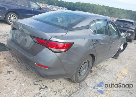 2024 Nissan Sentra S Xtronic Cvt z USA, uszkodzony, nr VIN 3N1AB8BV6RY290336